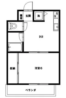 ピースフル桃丘【3階】の間取り