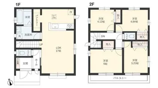 東京都国立市泉3【一戸建】の間取り