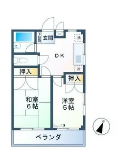 KE3番館【2階】の間取り