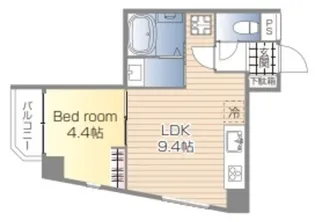 コスモグランデII【3階】の間取り