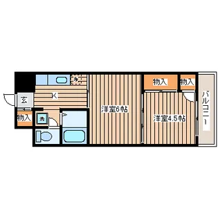 アーバンコート【4階】の間取り