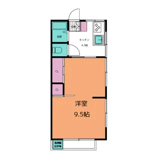 Kハウス【2階】の間取り