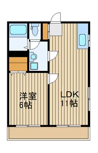 さくらマンション【2階】の間取り