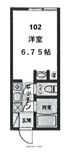 ルート菊名【1階】の間取り