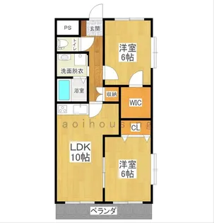 アルヴィラージュ【4階】の間取り