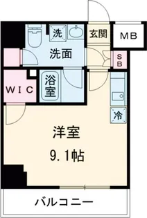 ミライズ新小岩マーロ【7階】の間取り