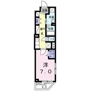 フェニーチェ・パストラル弐番館【1階】の間取り
