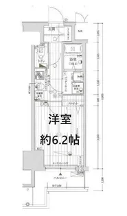 大阪府大阪市淀川区十三本町1【マンション】の間取り