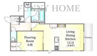 東京都大田区中馬込1【マンション】の間取り