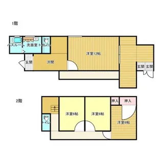 静岡県沼津市大岡【一戸建】の間取り