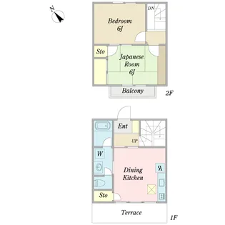 千葉県柏市富里2【一戸建】の間取り