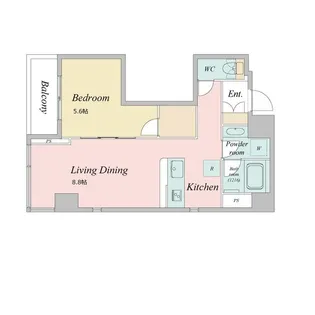 東京都板橋区志村3【マンション】の間取り