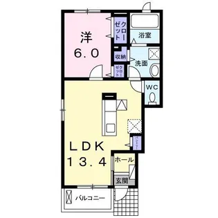 ヴィオラ パッソIII【1階】の間取り
