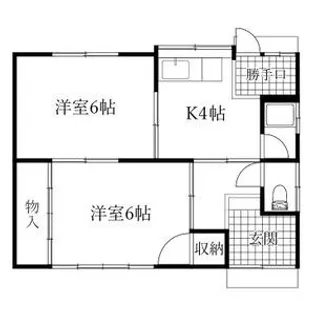 岐阜県大垣市笠縫町【一戸建】の間取り