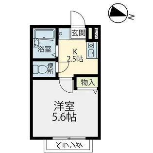ヘーベルメゾン桂香【1階】の間取り