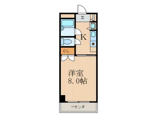 ラファイン江坂【4階】の間取り