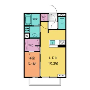 PARC SOLEIL【1階】の間取り