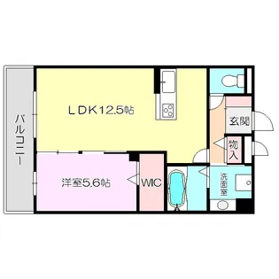 サンライズ豊里【3階】の間取り
