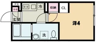 東京都豊島区長崎4【マンション】の間取り