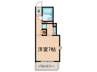 イーストヒルズ【1階】の間取り