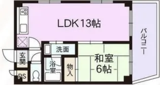 第5SSマンション【3階】の間取り