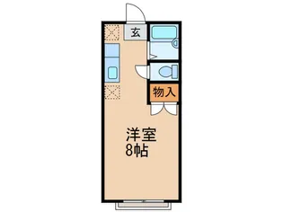 エステートピア神村WEST【2階】の間取り