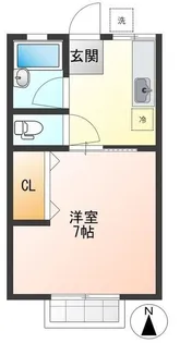 グリーンハイツ【2階】の間取り