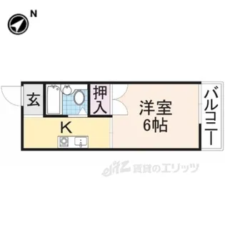 ラ・セーヌ【2階】の間取り