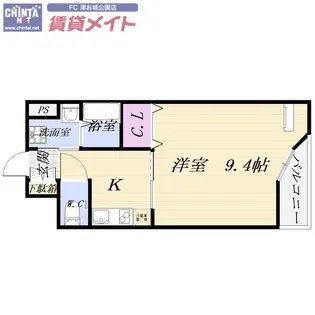 ルラシオン江戸橋【2階】の間取り