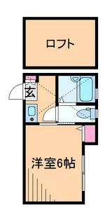 神奈川県横浜市港北区新吉田東3【アパート】の間取り