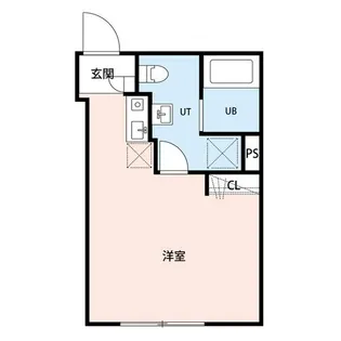 アミスタ小菅【4階】の間取り