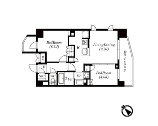 プラチナレジデンス【12階】の間取り