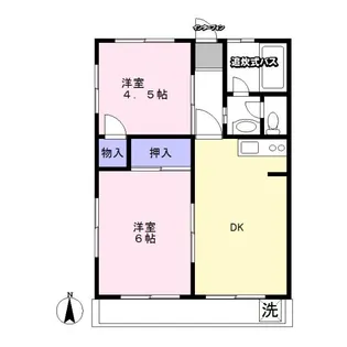 ユーメゾン【1階】の間取り