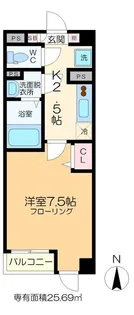 リブリ・NKY【2階】の間取り