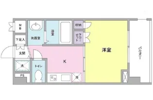 グリーチネ元町【2階】の間取り