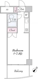 T’s eco川崎【5階】の間取り