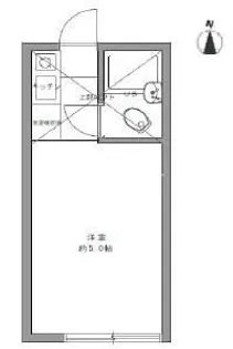 サンハイツ【2階】の間取り