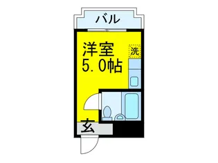 ハイツヒライ【1階】の間取り