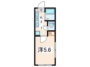仮)西逸見町アパート【3階】の間取り
