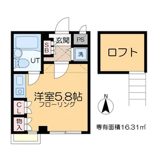 エクセレントM【3階】の間取り