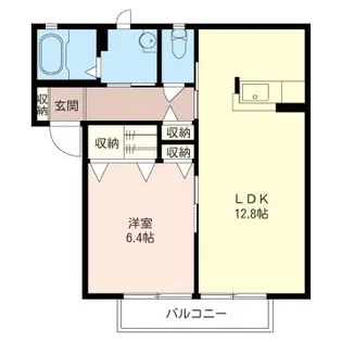 ソレーユ【2階】の間取り