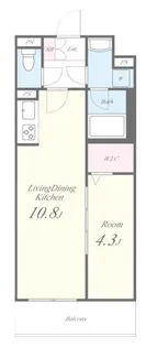 ヴェルナ・コート【2階】の間取り