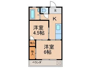井口ビル【3階】の間取り