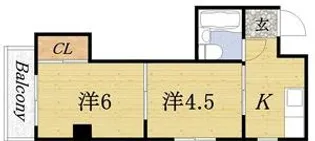 レオハイムスギ【3階】の間取り