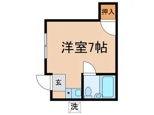 リンナン目白ガーデン【1階】の間取り