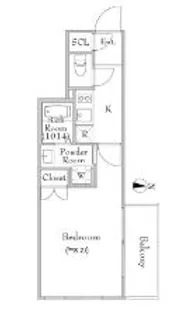 レクシード目白【4階】の間取り