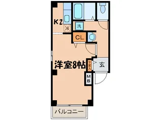 ルミエ-ル 大曽根【1階】の間取り