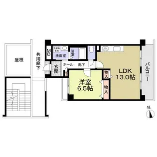 コーポレート武蔵境【2階】の間取り