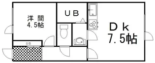 サンシティ文苑【1階】の間取り