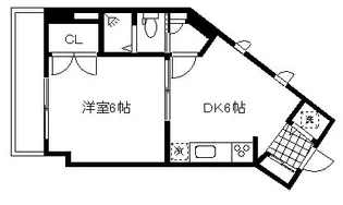藤和シティコープ中野【2階】の間取り